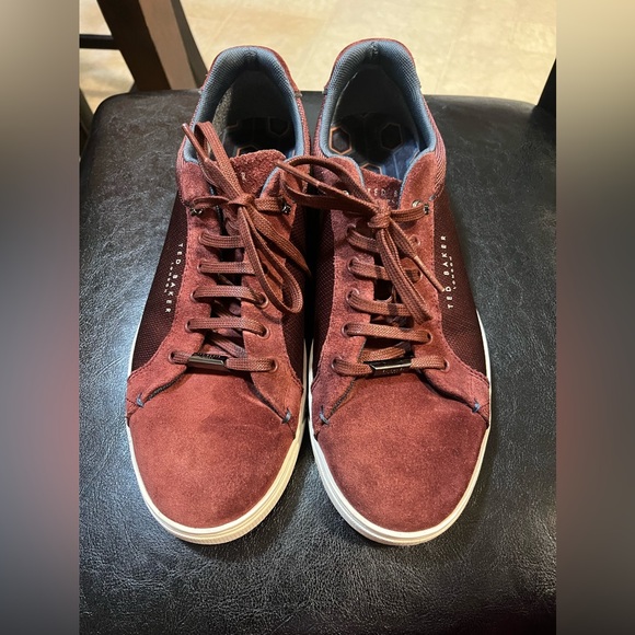 Ted Baker London Other - Ted baker LONDON   Men's Burgundy Sneakers size 9